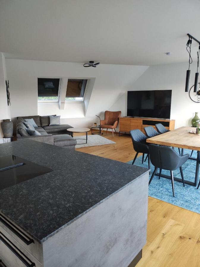 Luxurioeses Penthouse Mit Blick Auf Die Uno-City Und Dem Kaiserwasser. 3Schlafzimmer, 2 Baeder, Privat Lift Ins Apartment Vídeň Exteriér fotografie