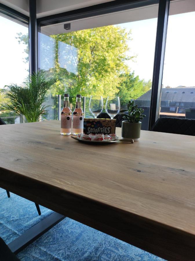 Luxurioeses Penthouse Mit Blick Auf Die Uno-City Und Dem Kaiserwasser. 3Schlafzimmer, 2 Baeder, Privat Lift Ins Apartment Vídeň Exteriér fotografie